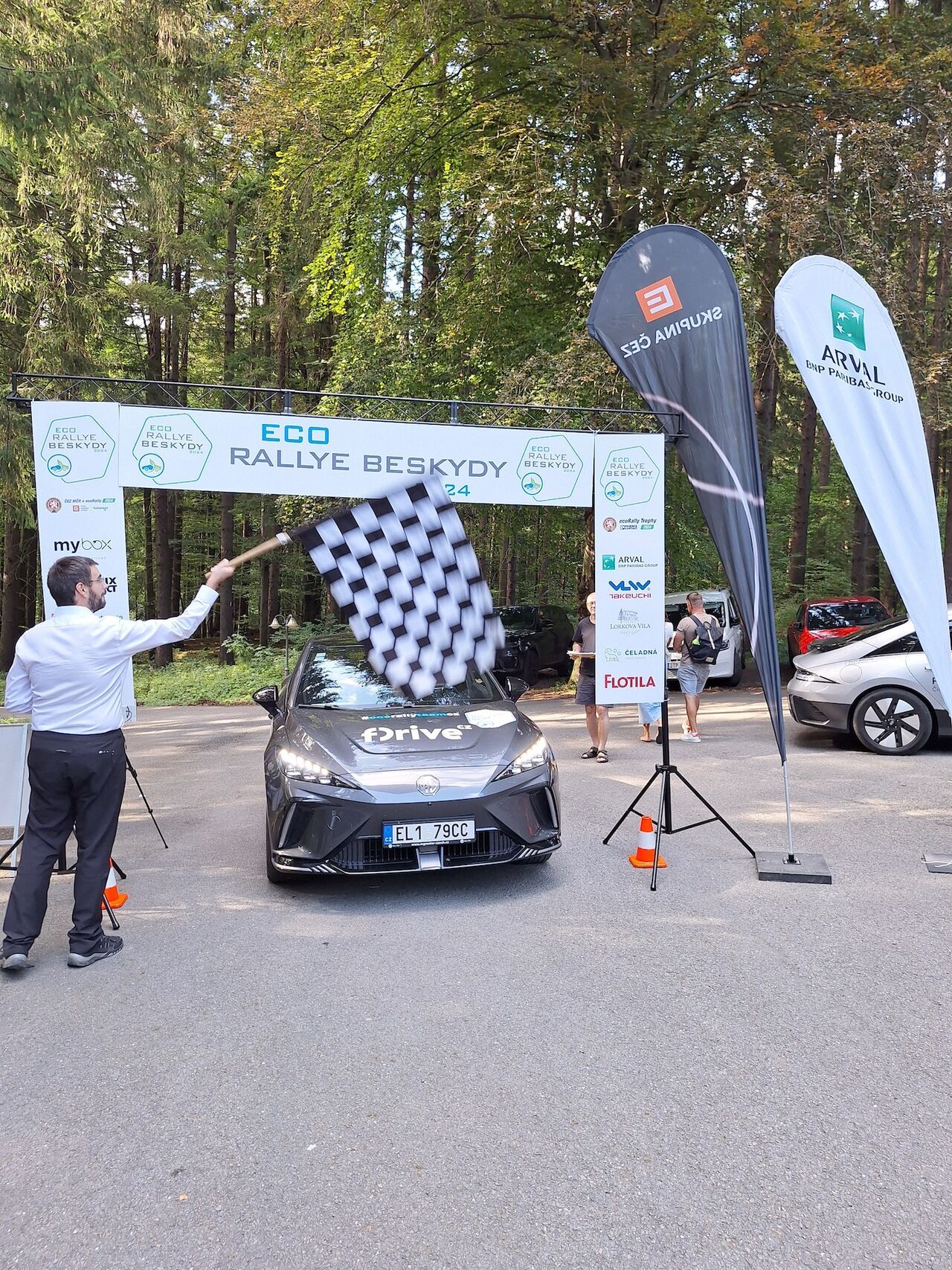 MG4 XPower na Eco Rally Beskydy 2024