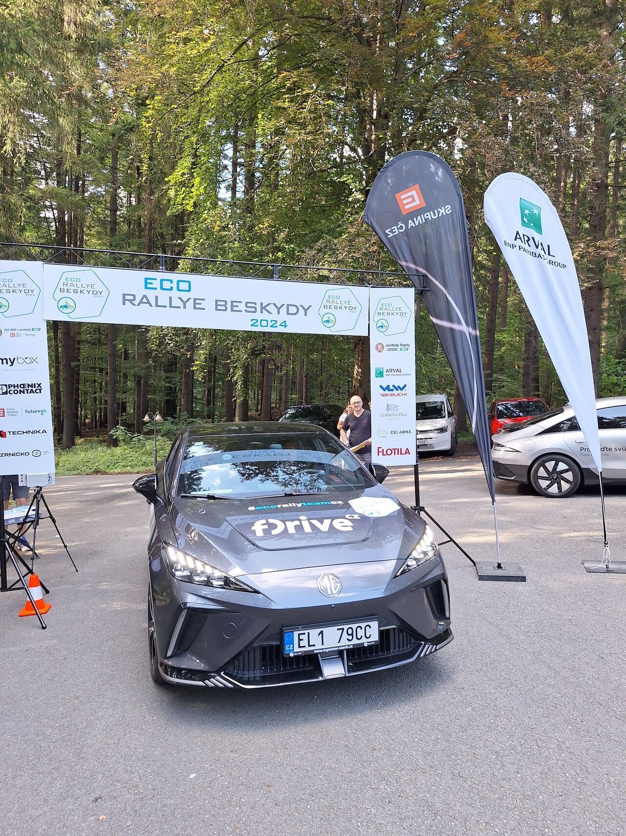 MG4 XPower na Eco Rally Beskydy 2024