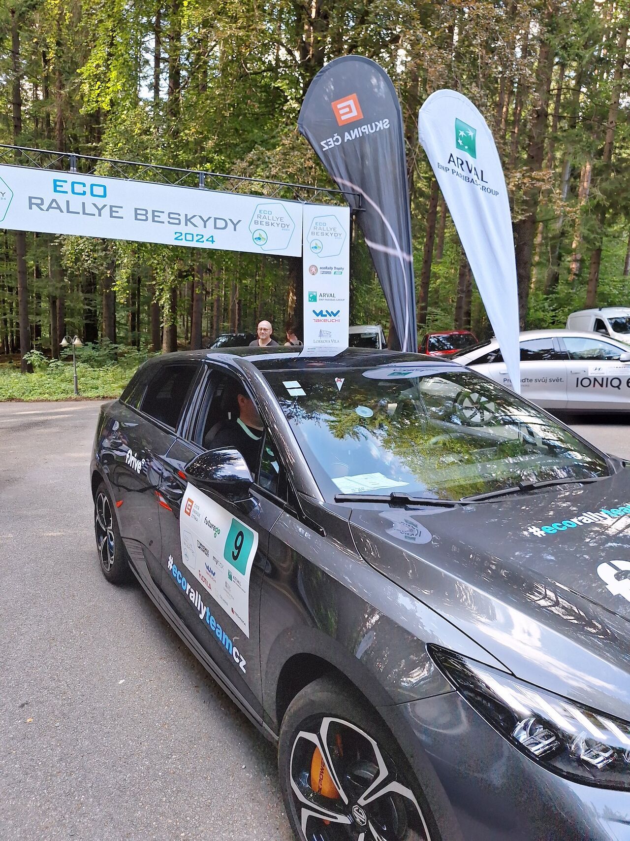 MG4 XPower na Eco Rally Beskydy 2024