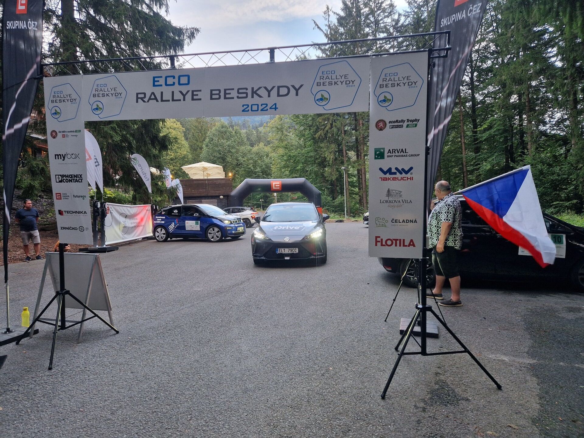 MG4 XPower na Eco Rally Beskydy 2024