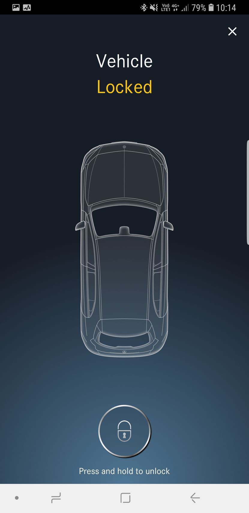 Mobilní aplikace MercedesMe