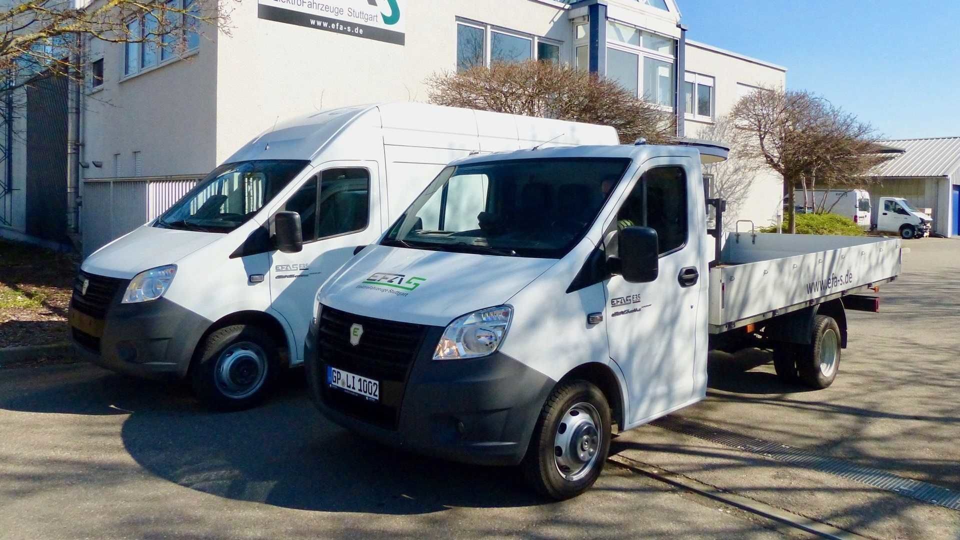 Modely automobilky GAZ předělané na elektromobily