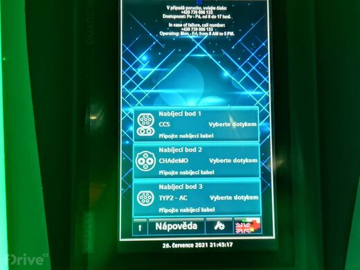 MOL, dálnice D1 96. km, směr Praha, odpočívka Mikulášov