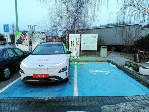 MOL, dálnice D5, 35. km směr Praha, odpočívka Počaply