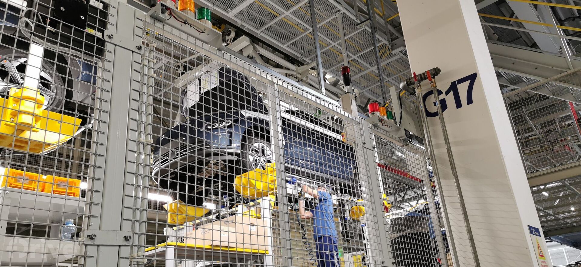 Montáž baterie v továrně Hyundai v Nošovicích