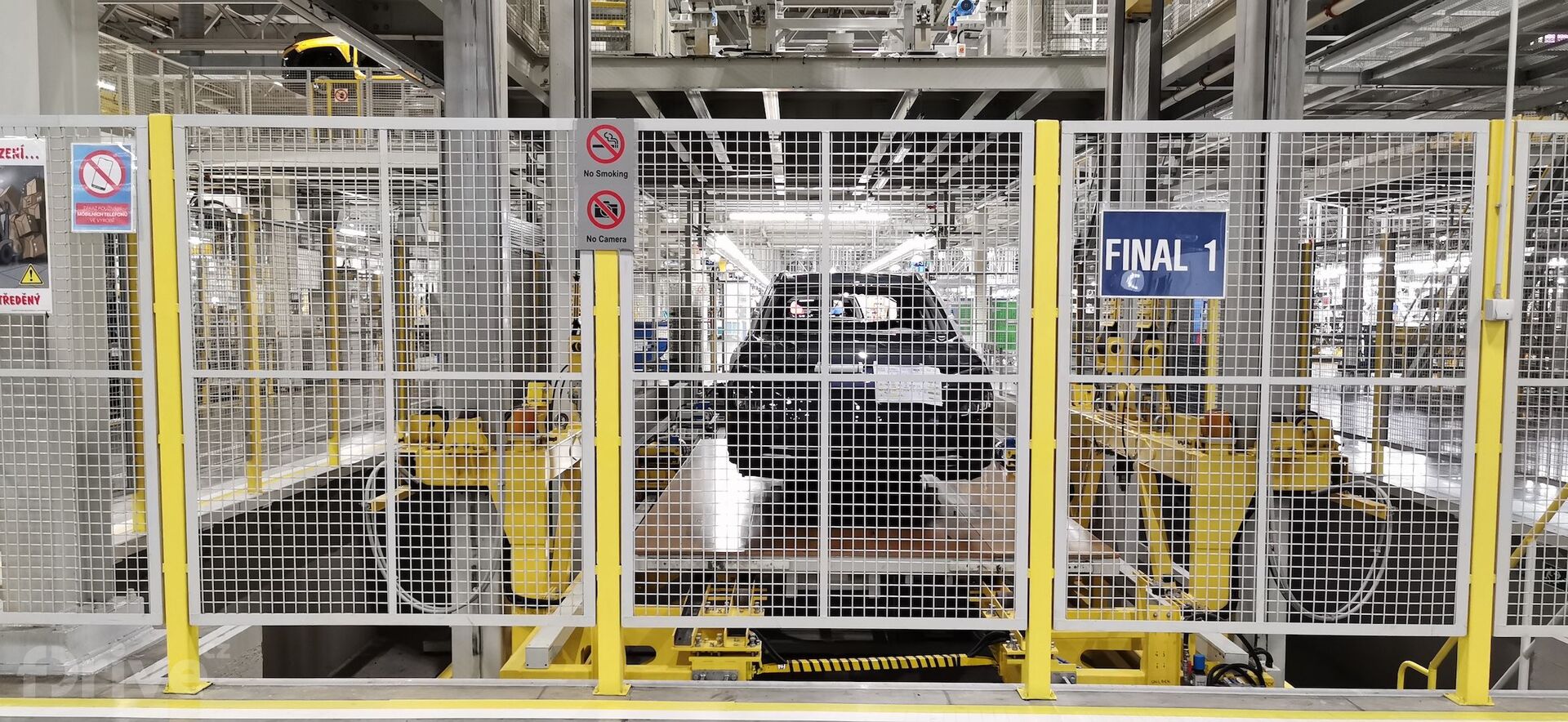 Montážní linka Hyundai v Nošovicích