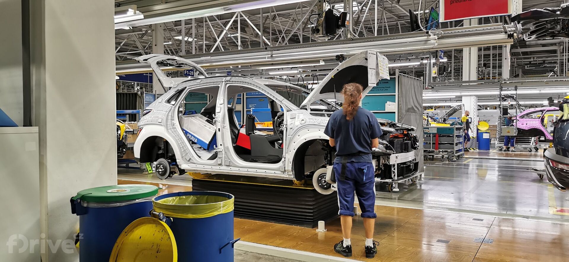 Montážní linka Hyundai v Nošovicích