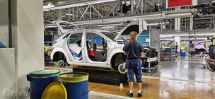 Montážní linka Hyundai v Nošovicích