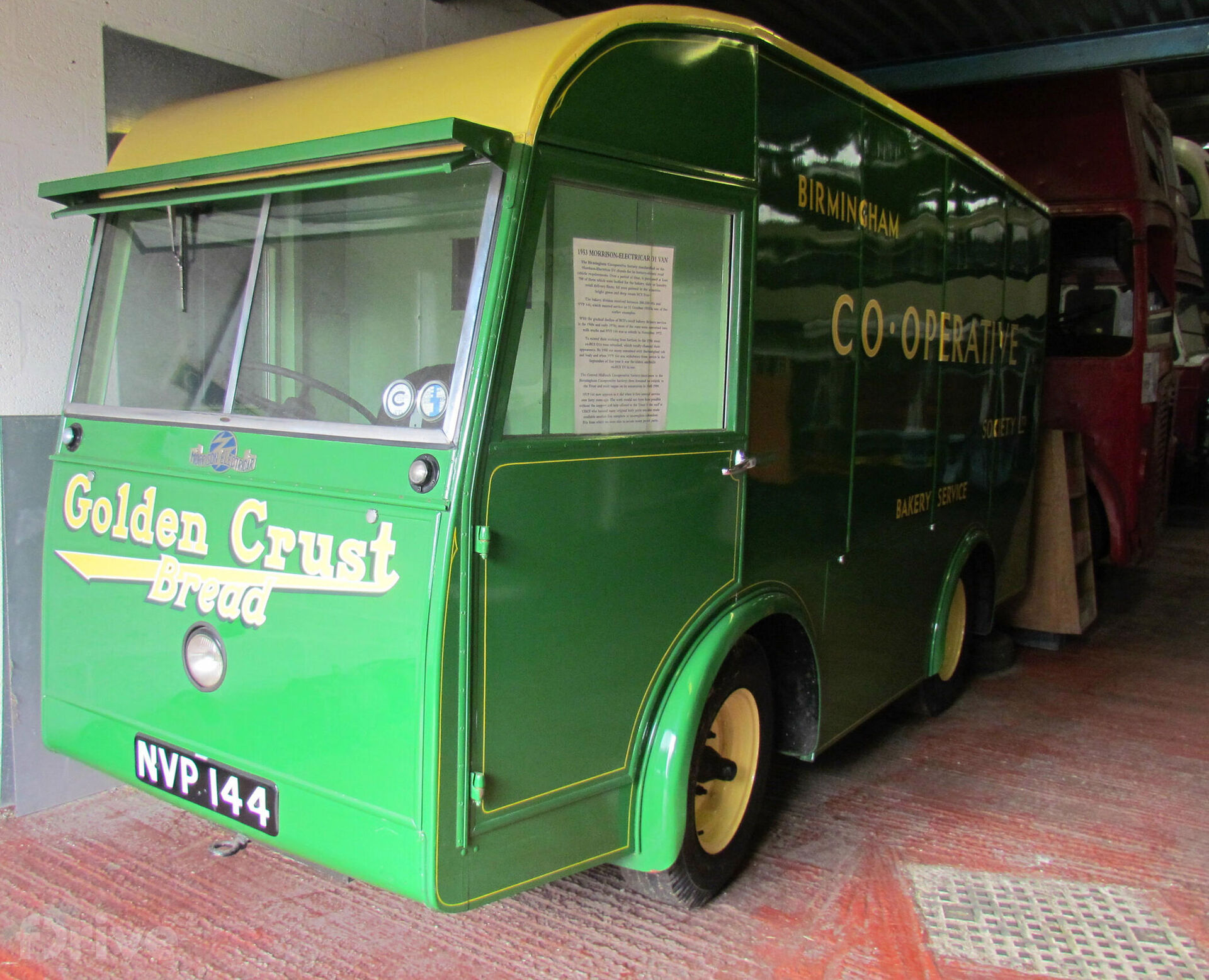 Morrison Electricar Bread Van