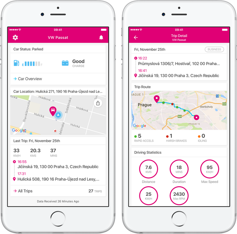Motion by Mojio na iPhone