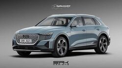 možná podoba Audi e-tron po faceliftu