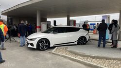 Nabíjecí hub E.ON v Sulejovicích