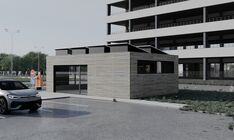 Nabíjecí hub u pražského letiště