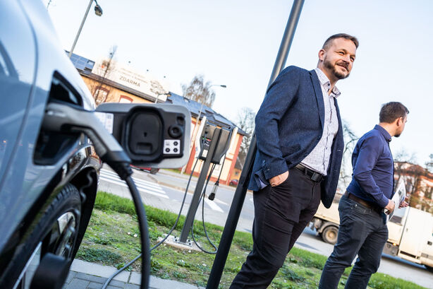 Nabíjecí stanice Auto Kubíček Olomouc