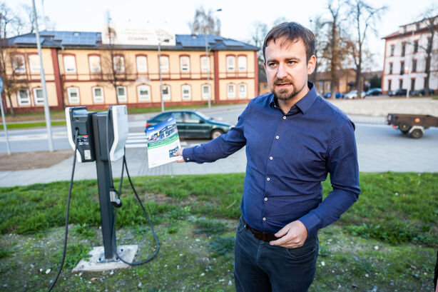 Nabíjecí stanice Auto Kubíček Olomouc