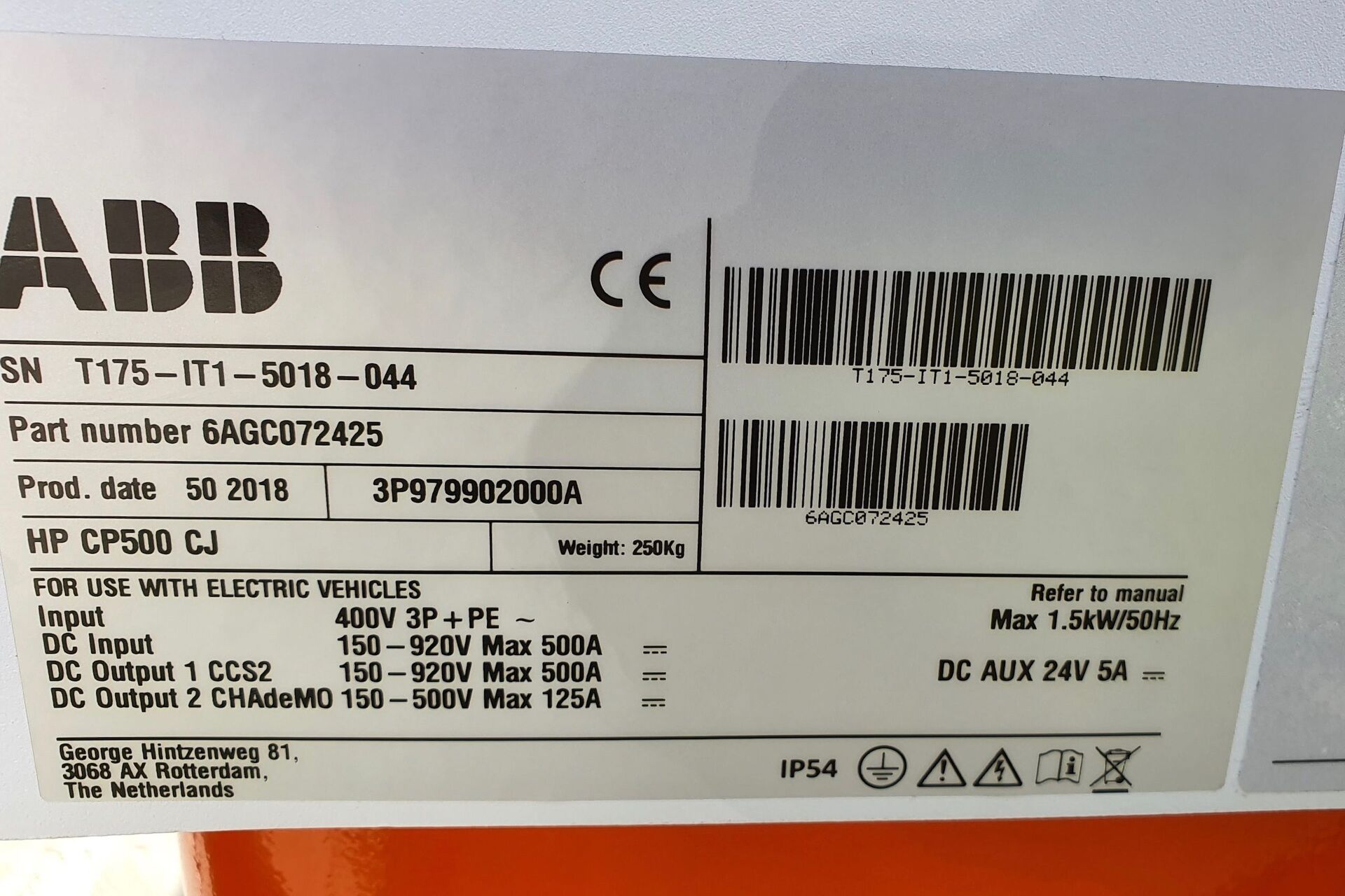 Nabíjecí stanice ČEZ