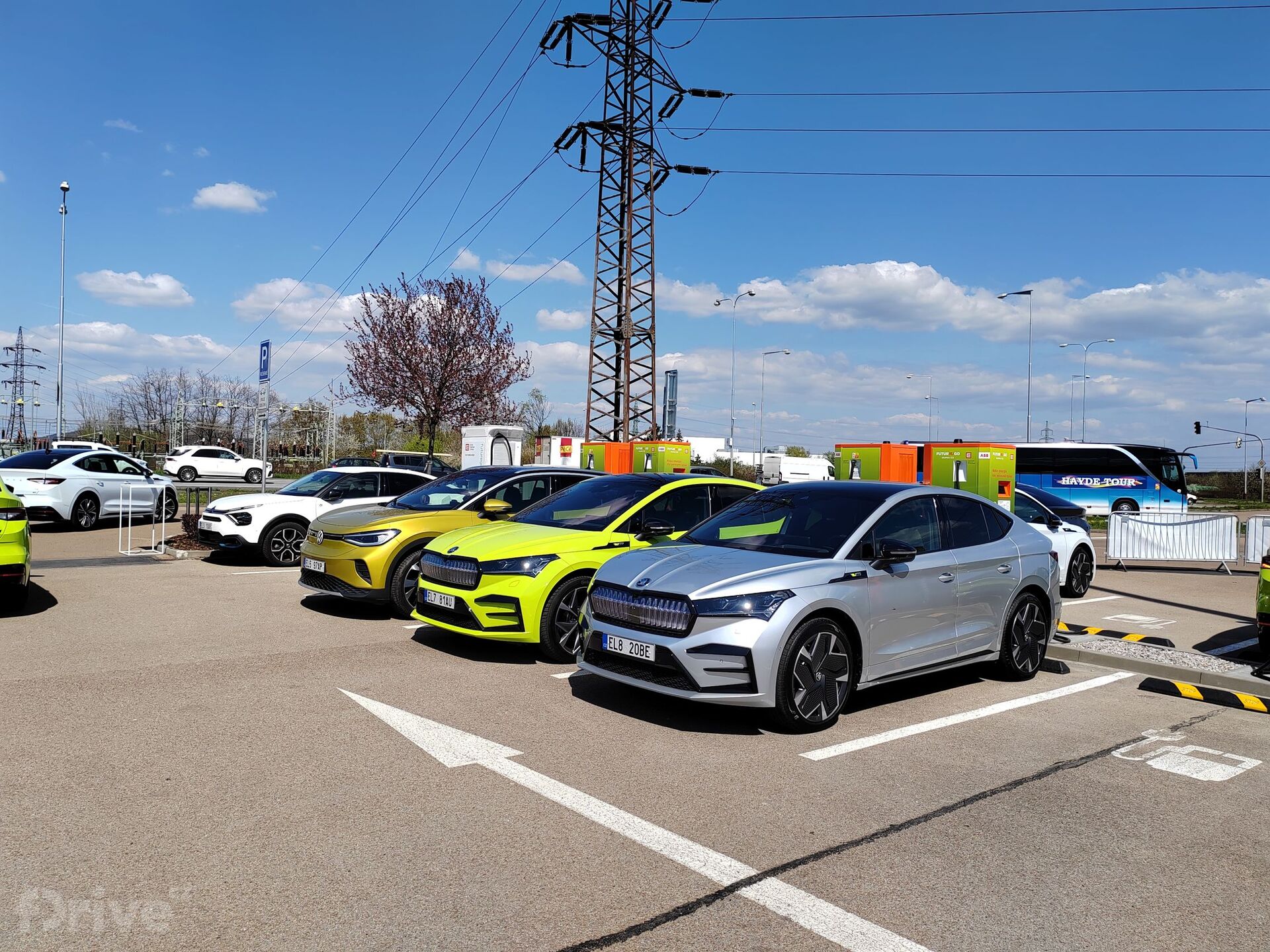 Nabíjecí stanice ČEZ Mladá Boleslav OC OIympia