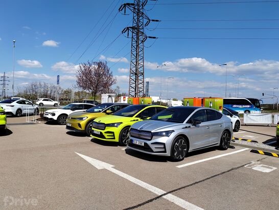 Nabíjecí stanice ČEZ Mladá Boleslav OC OIympia