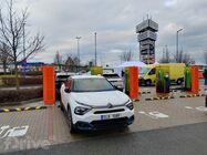 Nabíjecí stanice ČEZ OC Letňany