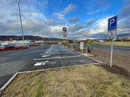 Nabíjecí stanice ČEZ u OC Olympia Teplice