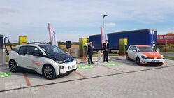 Nabíjecí stanice ČEZ Vystrkov