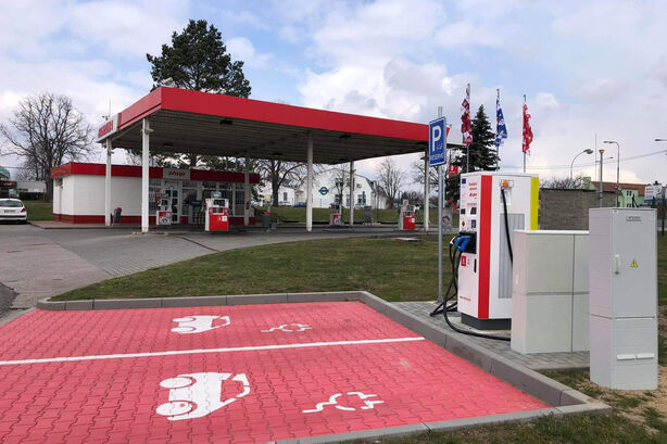 Nabíjecí stanice E.ON