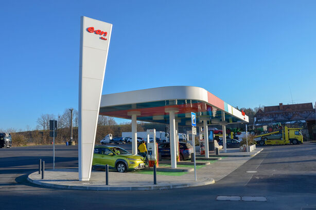 Nabíjecí stanice E.ON