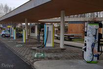 Nabíjecí stanice E.ON v Humpolci