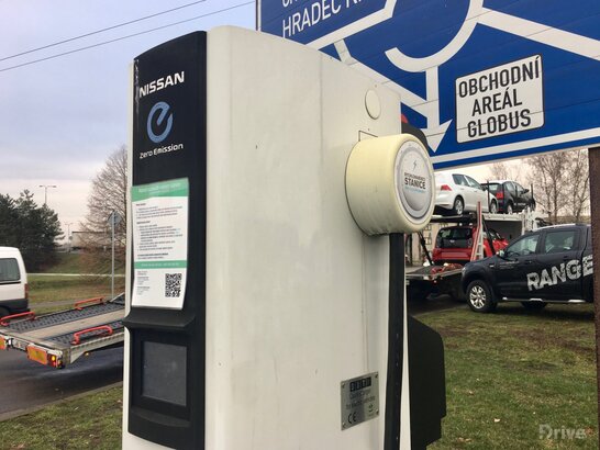 Nabíjecí stanice EV MAPA