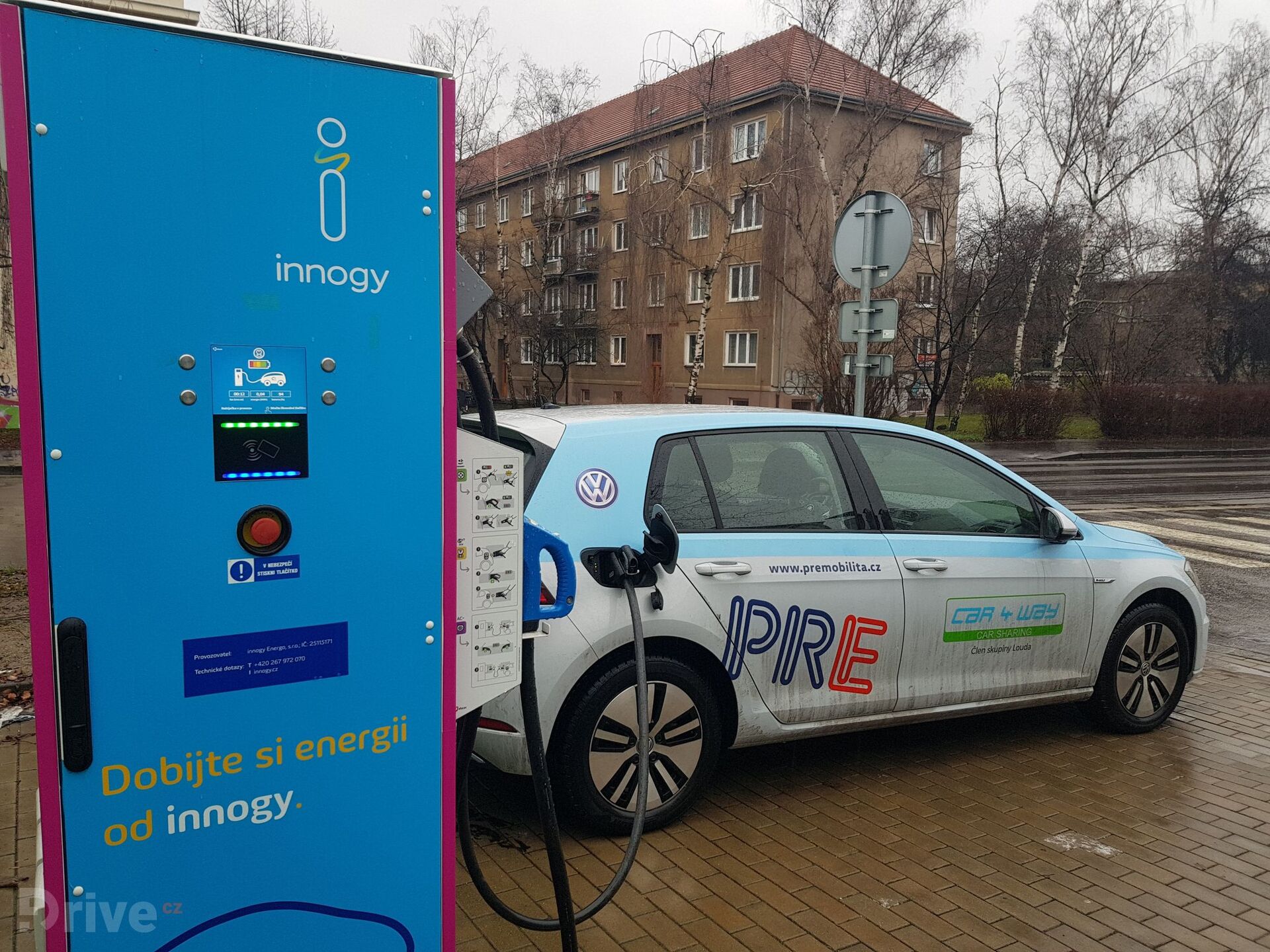 Nabíjecí stanice Innogy