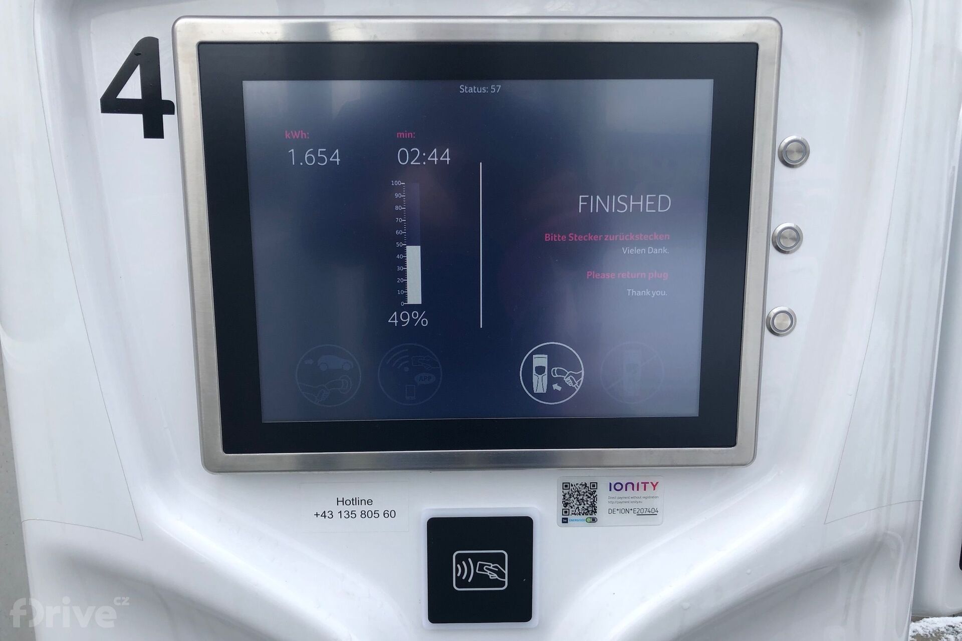 Nabíjecí stanice IONITY