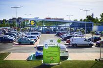 Nabíjecí stanice Lidl v Hlubočepích