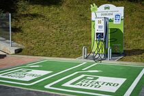 Nabíjecí stanice Lidl v Hlubočepích