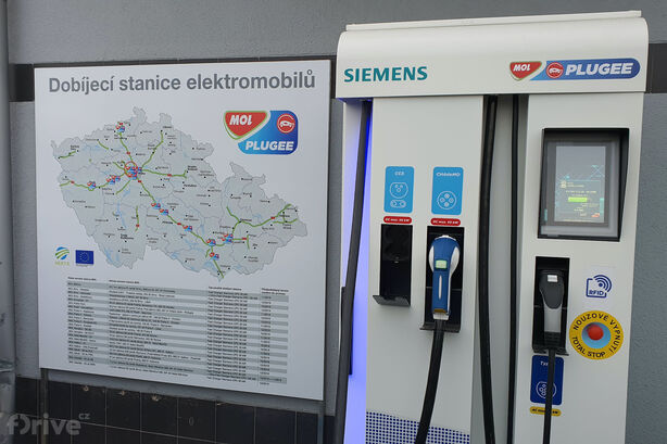 Nabíjecí stanice MOL