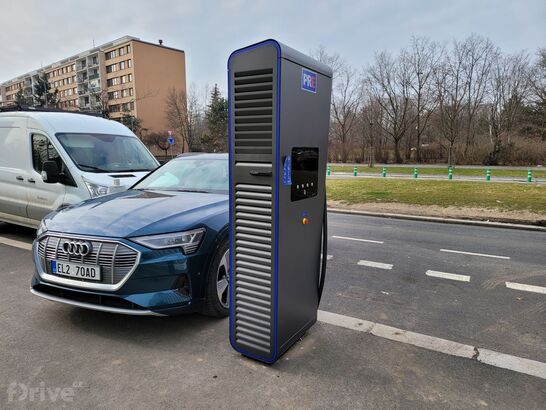 Nabíjecí stanice PRE - Pankrác