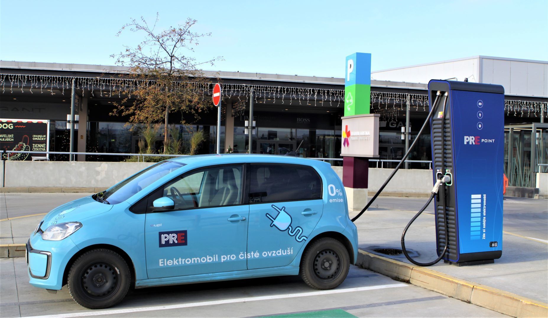 Nabíjecí stanice PRE