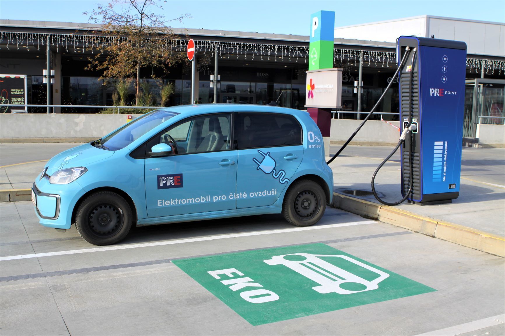 Nabíjecí stanice PRE