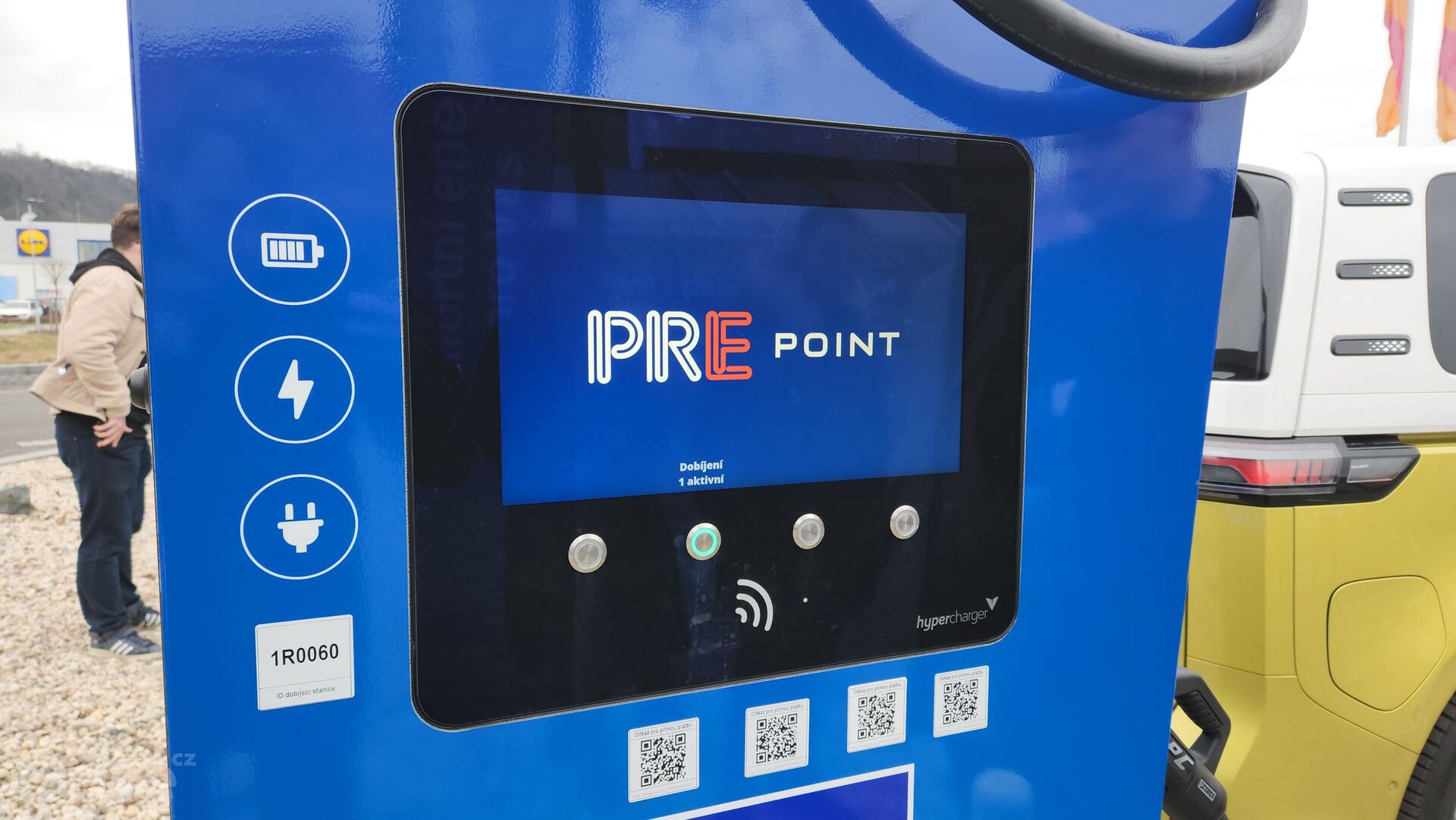 Nabíjecí stanice PRE