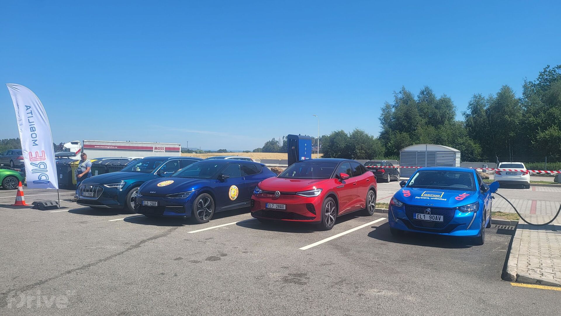 Nabíjecí stanice PRE D1 Mikulášov