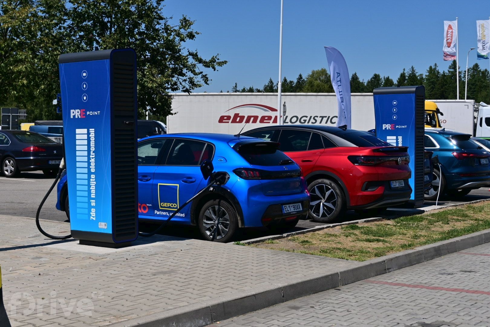 Nabíjecí stanice PRE D1 Mikulášov