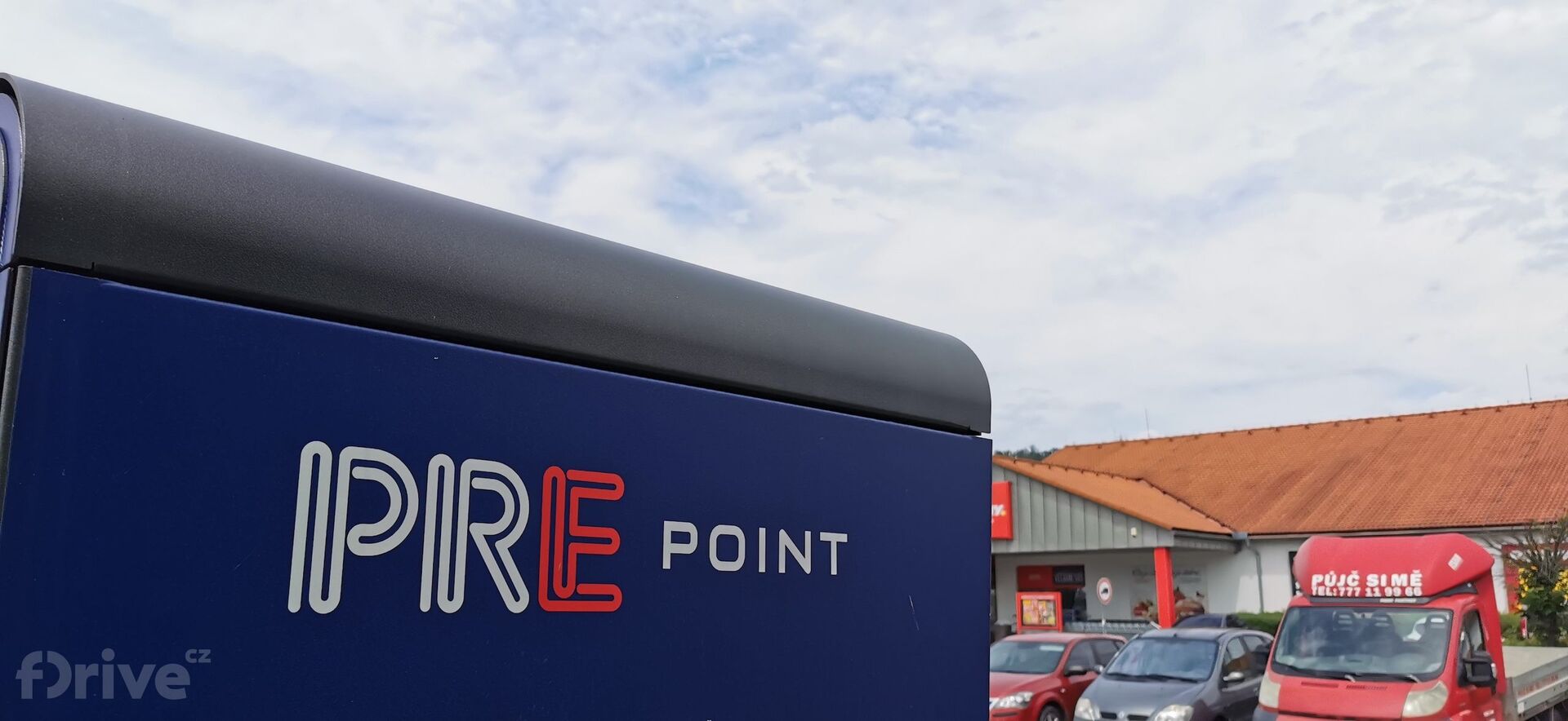 Nabíjecí stanice PRE point Beroun