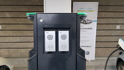 Nabíjecí stanice PRE v pražských Holešovicích
