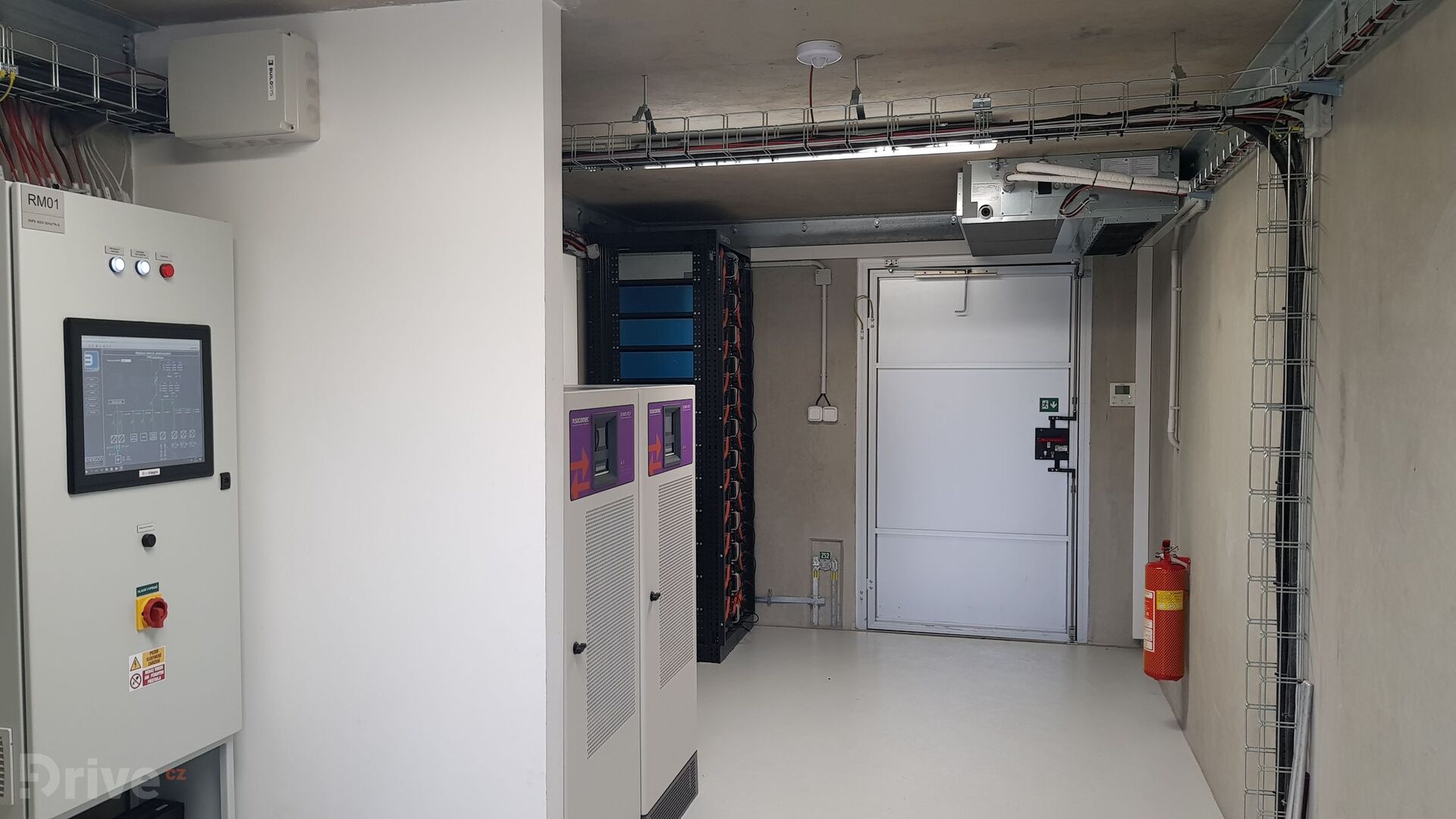 Nabíjecí stanice PRE v pražských Holešovicích