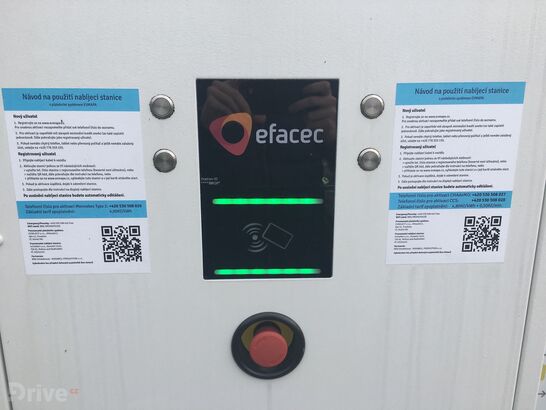 Nabíjecí stanice Vysoké Mýto