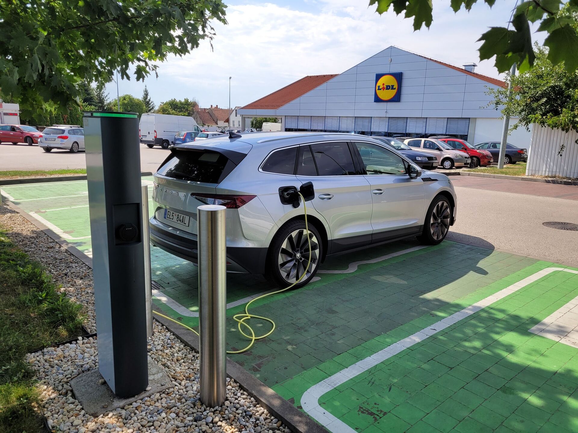 Nabíječka Lidl Maďarsko