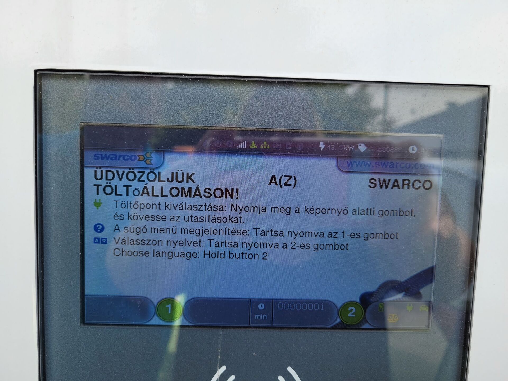 Nabíječka Lidl Maďarsko