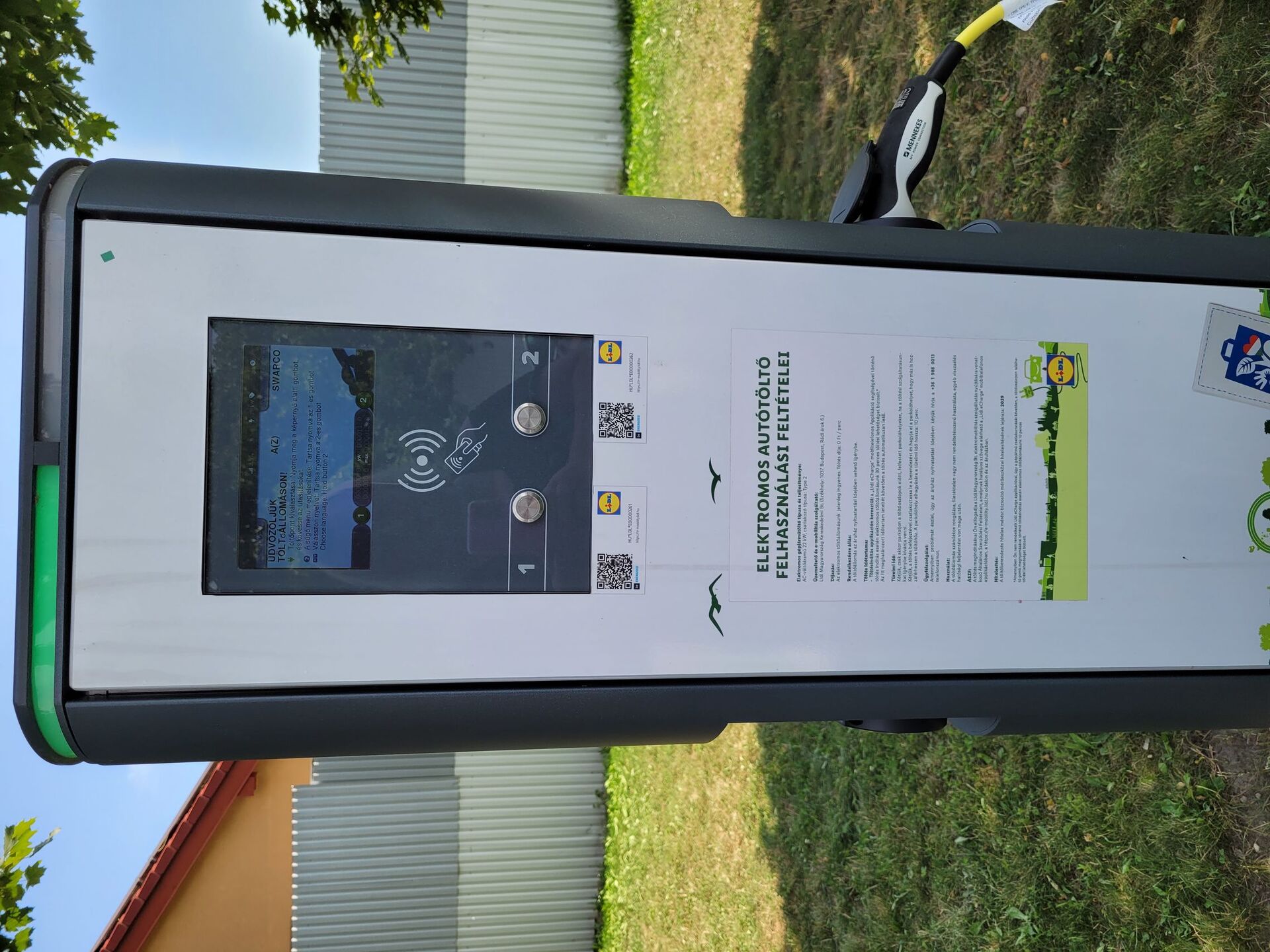 Nabíječka Lidl Maďarsko