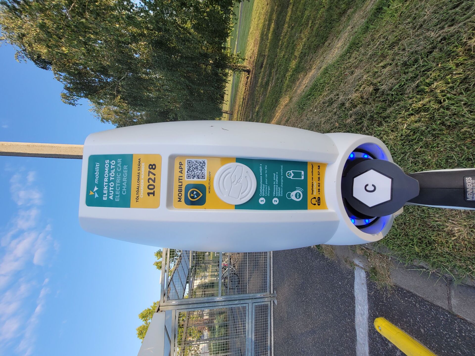 Nabíječka Tesco Maďarsko