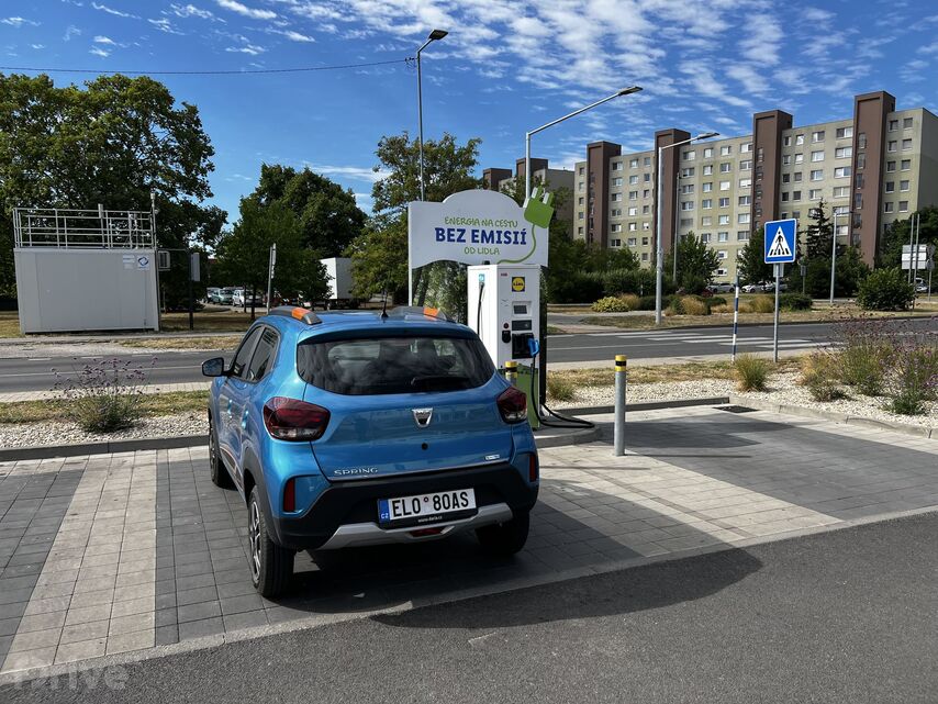 Nabíjení Dacia Spring