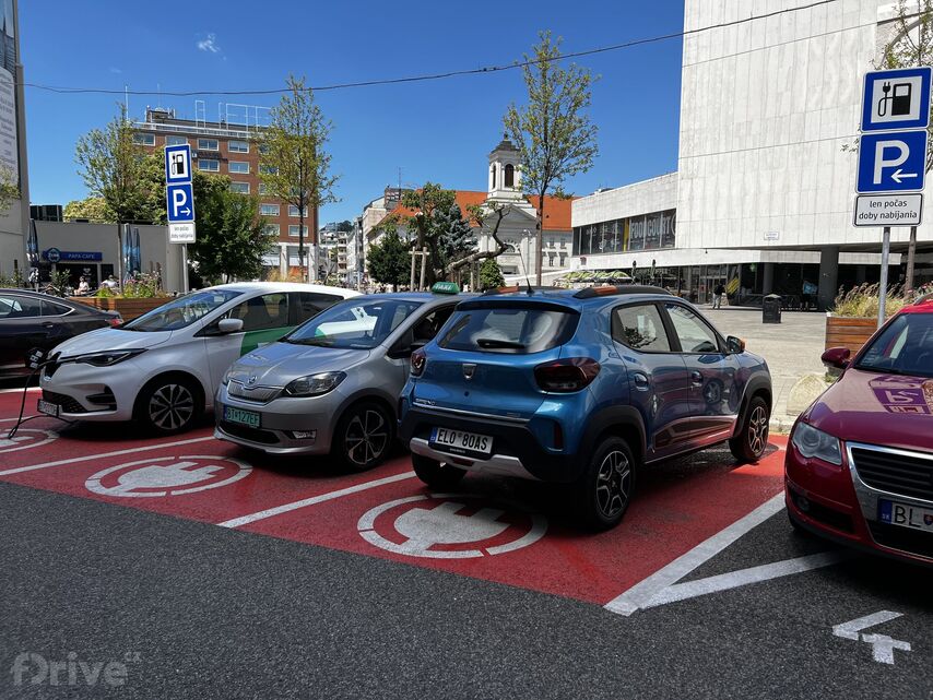 Nabíjení Dacia Spring Bratislava